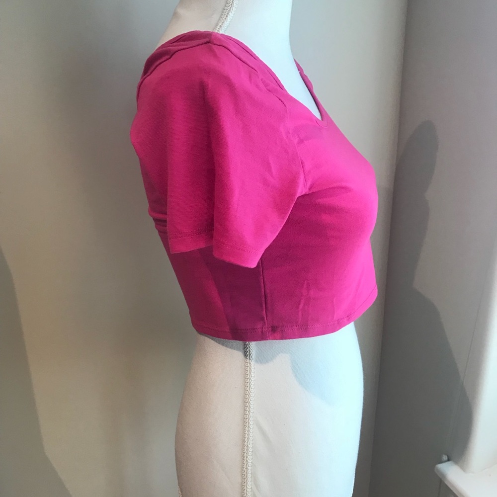 Pink Crop Top - Picture 2 of 6